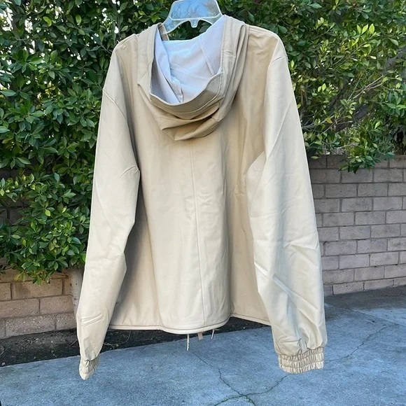 NWT RAINS String W Jacket In Neturals Size Large $140 - Picture 8 of 13